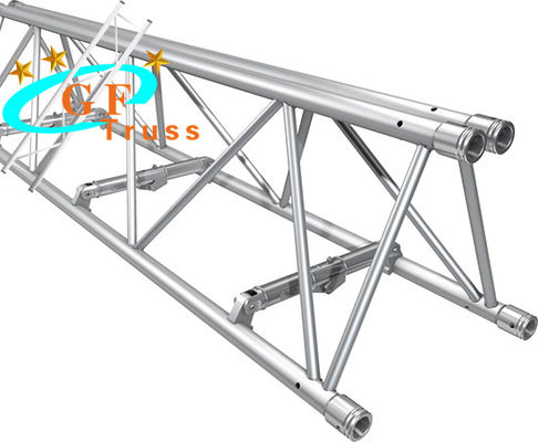 Segitiga Aluminium Lipat Truss Pameran Tampilkan 50 * 3mm Tabung Utama