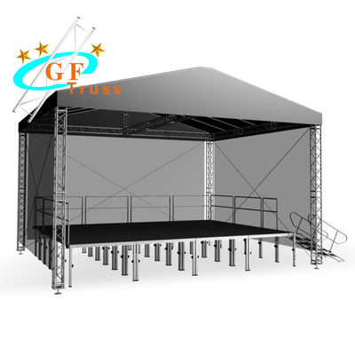 Tenda Pesta Aluminium Tahan Air 850g / Sqm Untuk Acara Luar Ruangan