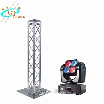 Totem DJ Lighting Truss Tower Untuk Acara Indoor Pernikahan 50mm Tube
