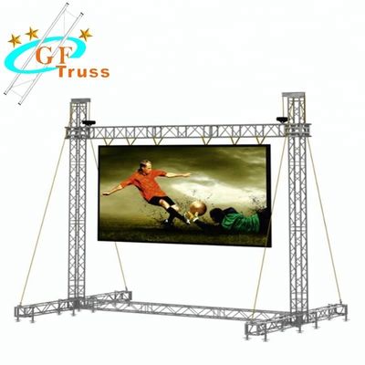 Baut Digunakan Aluminium Stage Truss Untuk Fashion Show Tugas Berat 100 * 100mm