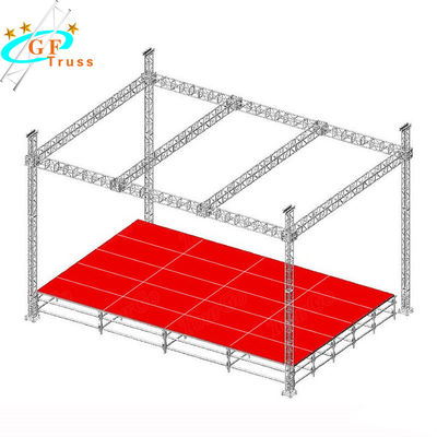 Rangka Panggung Aluminium Lapangan Persegi Ringan