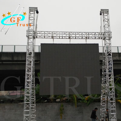 6082 T6 Aluminium LED Screen Truss Untuk Konser