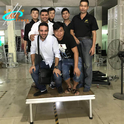 1m * 1m 1m * 2m 1.22m * 1.22m Platform Panggung Aluminium Untuk Pernikahan