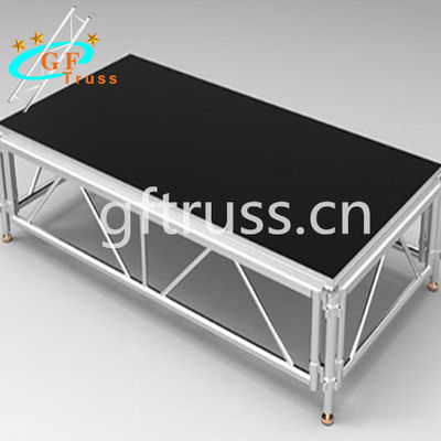 Plexiglass 18mm Plywood Aluminium Panggung Platform 1.22 * 1.22M