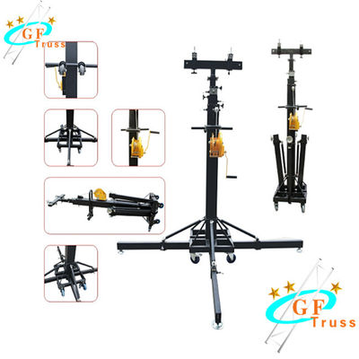 Alu 6061-T6 GF Heavy Duty Lighting Tower Truss Untuk Konser