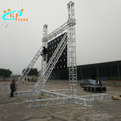 Hanging LED Screen Lighting Aluminium Goal Post Truss