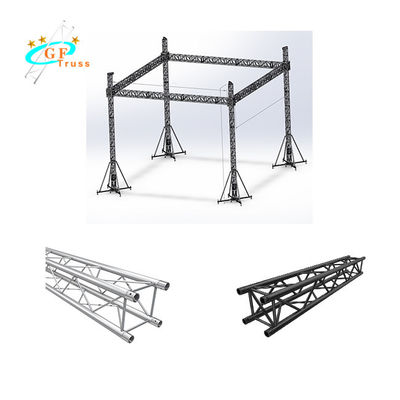 14M Safety Span 6082 Aluminium Stage Truss Untuk Menggantung Menampilkan