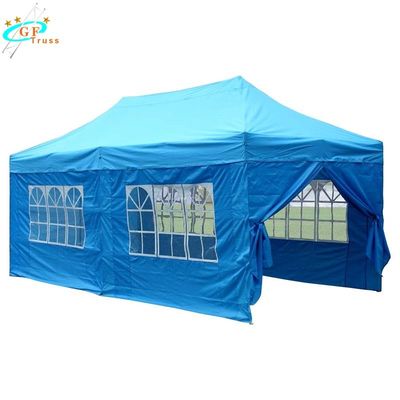 Tenda Acara Luar Ruangan Poliester Dilapisi PVC Tugas Berat Untuk Carport