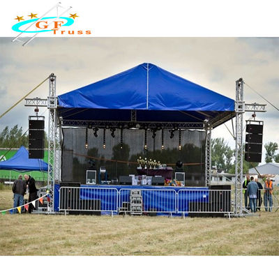 Sistem Rangka Atap Aluminium 390mmx390mm Dengan Platform Panggung