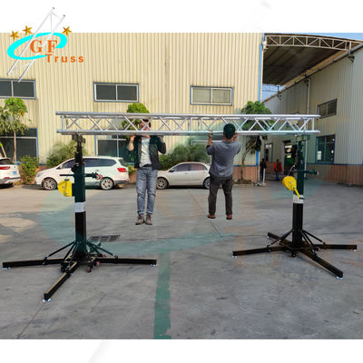 Speaker Layar LED Light Truss Stand Heavy Duty Crank Hanging Untuk Acara