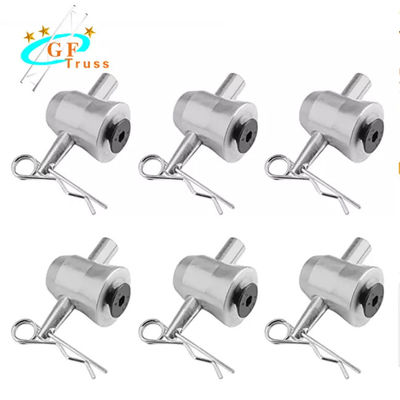 Coupler Setengah Kerucut Aluminium dengan Pin Klip untuk Plat Tempat Tidur Trusses Fit F34