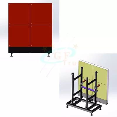 LED Video Wall Ground Support Stand Stack System untuk indoor dan outdoor