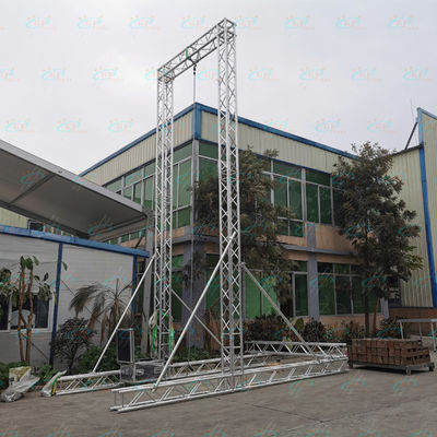 Aluminium Truss Tahap Truss Konser Panggung Sistem Truss Roof 290mm * 290mm Truss dibuat di Cina Guangzhou Truss
