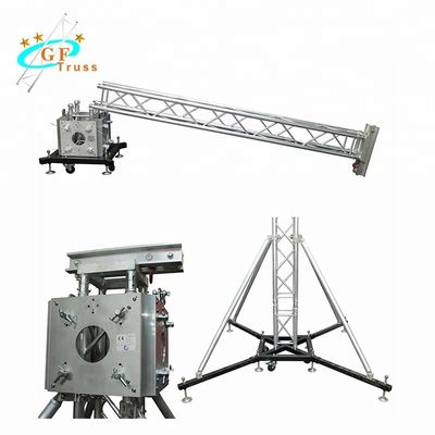 Konser Pencahayaan Tower Truss Untuk Roof Stage 50 * 2mm Sub Main Tube