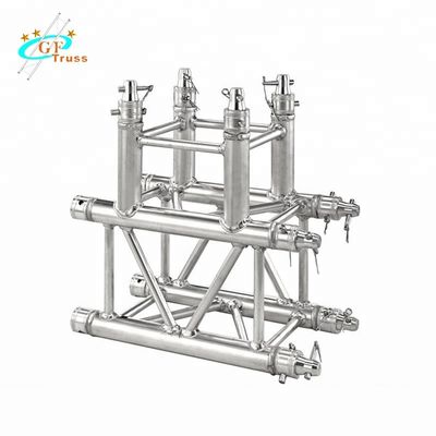 Konser Pencahayaan Tower Truss Untuk Roof Stage 50 * 2mm Sub Main Tube