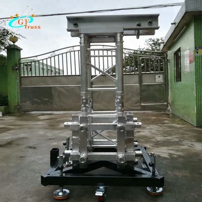 Konser Pencahayaan Tower Truss Untuk Roof Stage 50 * 2mm Sub Main Tube