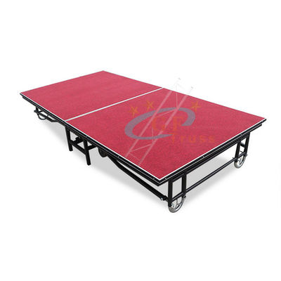 Platform panggung lipat aluminium yang tahan lama untuk konser pernikahan