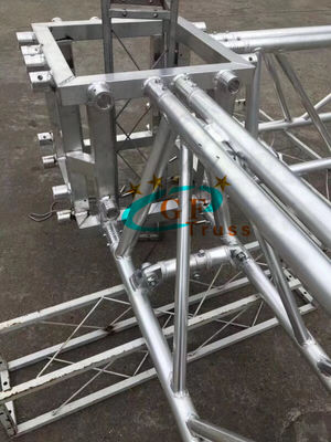 6082 T6 Aluminium Stage Truss Folding Aluminium Lighting Truss Box Bentuk