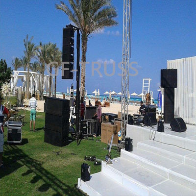 Sound Aluminium PA Line Array Truss Lifting Tower Untuk Speaker