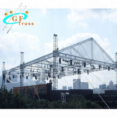 Rigging LED Display Truss Aluminium Alloy 3m Panjang 50mm * 3mm Tabung Utama
