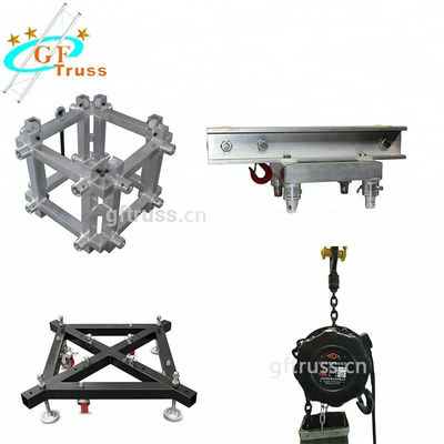 2M Aluminium Spigot Truss Warna Emas Penggunaan Pameran Ringan