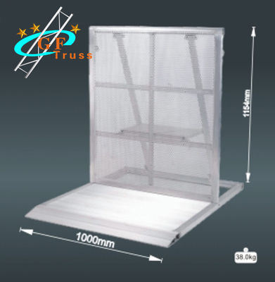 Aluminium Stage Barriers Ledakan Bukti Konser Pagar Bahan Besi Galvanis