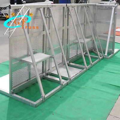 Aluminium Stage Barriers Ledakan Bukti Konser Pagar Bahan Besi Galvanis