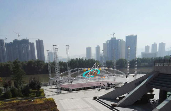290 * 290mm Tampilan Truss Tugas Berat Aluminium untuk Acara Outdoor