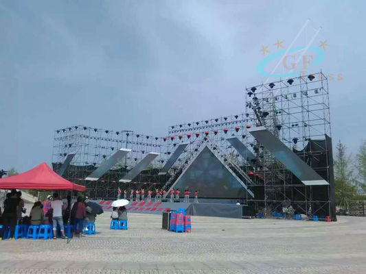 Tangga Aluminium Platform Menara Sistem Perancah Menara Untuk Bangunan