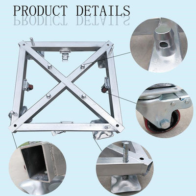 Pelat dasar truss berkualitas tinggi Pelat dasar aluminium - bergerak Truss dasar ringan