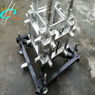 Pameran Disesuaikan Aluminium Spigot Truss Sleeve Block Untuk 290mm * 290mm