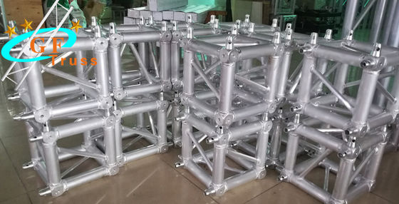 Multi Aluminium Spigot Truss Corner / Box Truss Connector 6 Cara Truss Curve 90 Gelar Box Block Pojok