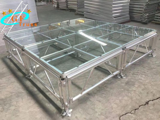 Panggung Aluminium / Panggung Konser Seluler / Panggung Truss Panggung Baja Portabel
