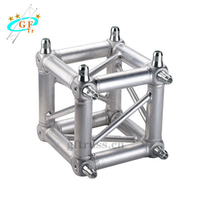 Box Corner Aluminium Spigot Truss Six Ways Kekerasan Tinggi Diameter 50mm