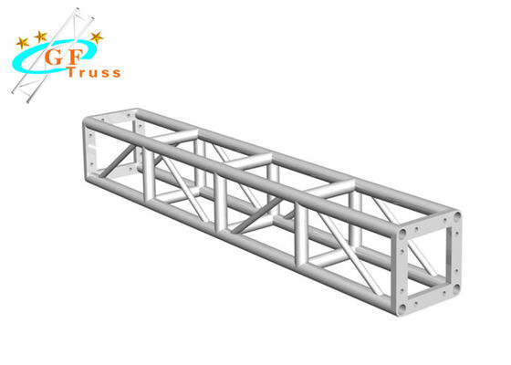 Screw Square Lighting Truss Untuk Pesta Pernikahan 300 * 300 Mm Ringan