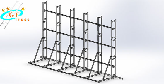 Tangga Dekorasi Berat Aluminium Truss Outdoor
