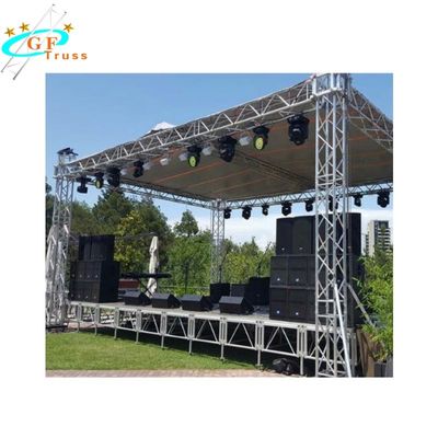 Pabrikan Profesional Kustom TUV Bersertifikat Konser Tahap 290mm Aluminium Panggung Truss