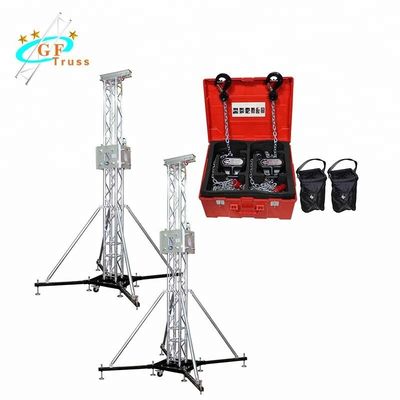 Konser Kecil Pencahayaan Suara 290mm DJ System Stage Truss