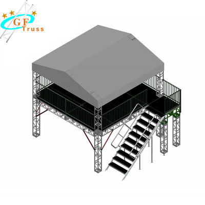 Rangka Panggung Aluminium Lapangan Persegi Ringan