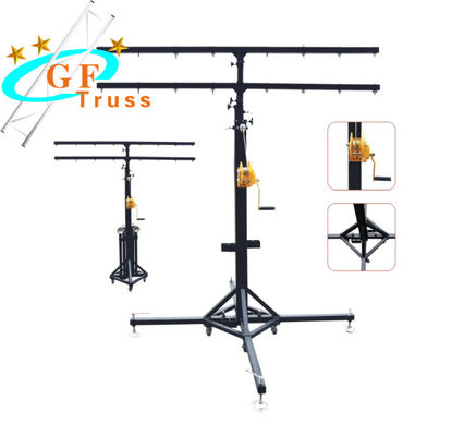 Stage Lighting Curved Truss 200kg 1800mm Speaker Crank Stand