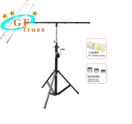 Stage Lighting Curved Truss 200kg 1800mm Speaker Crank Stand