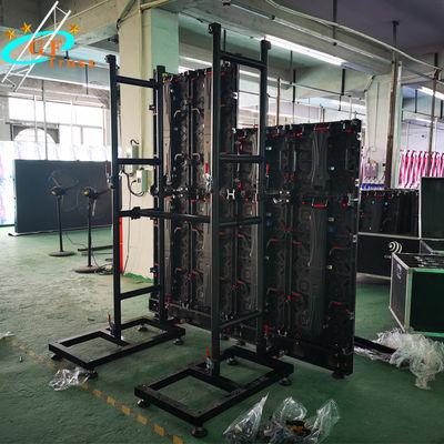 Bingkai Kabinet 1M Layar LED Ground Mendukung Struktur Truss Tampilan