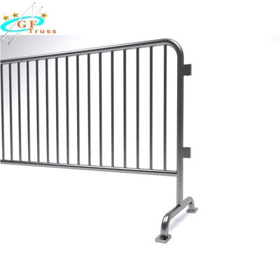 Besi Galvanis Crash Metal Sementara 1.2M Road Safety Steel Barrier