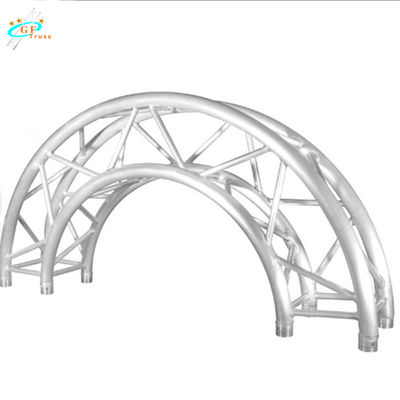 Pentagram Aluminium Lighting Truss Untuk Pertunjukan Pencahayaan Luar Berbentuk Khusus