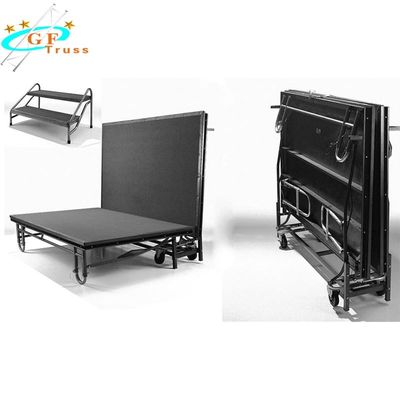 Platform Panggung Aluminium 6082 T6 Lipat yang Dapat Disesuaikan