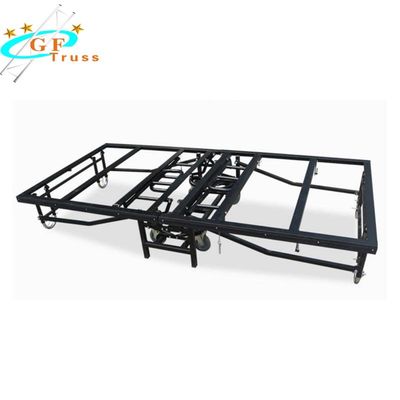 Platform Panggung Aluminium 6082 T6 Lipat yang Dapat Disesuaikan