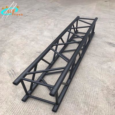 Truss Pencahayaan Aluminium Warna Hitam Untuk Acara Stadion