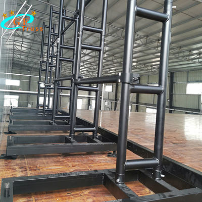 LED Video Wall Aluminium Truss Tampilan Struktur Dukungan Tanah