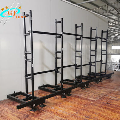 Aluminium Alloy LED Display Truss Ground Support System 500mm * 500mm