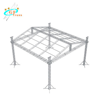 Sistem Rangka Atap Aluminium Persegi 400 * 400mm Untuk Konser